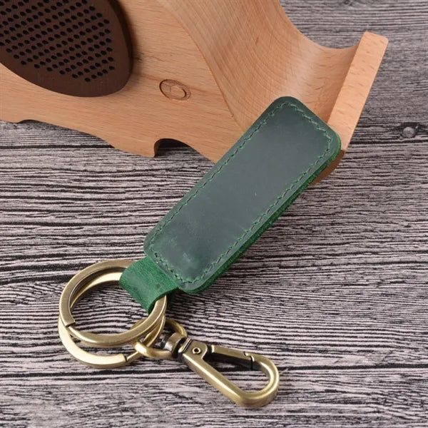 Universal Key Fob Keychain, Leather KeyChain Holder