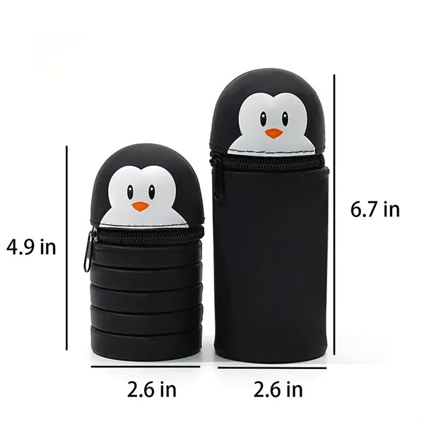 Folding Cartoon Pen Case Stand