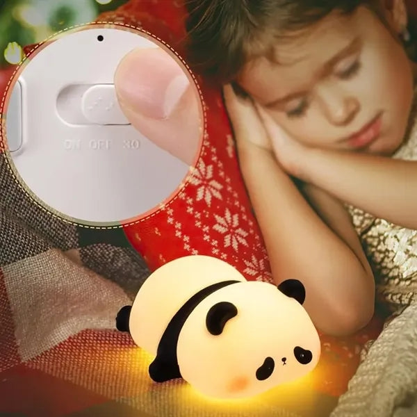 Panda Shaped Decorative Lamp Touch Sensor Night Light LED