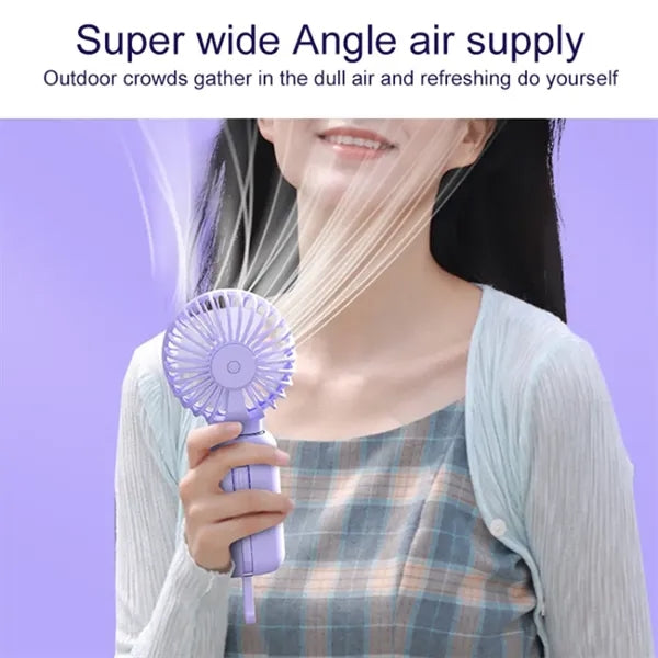 2 in 1 Separated Handheld Fan Power Bank