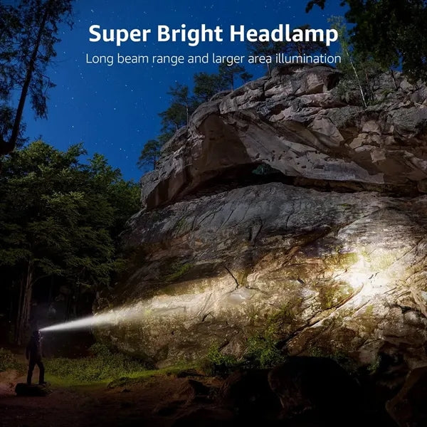 1pcs Head Lamp ,Waterproof Headlight Flashlight
