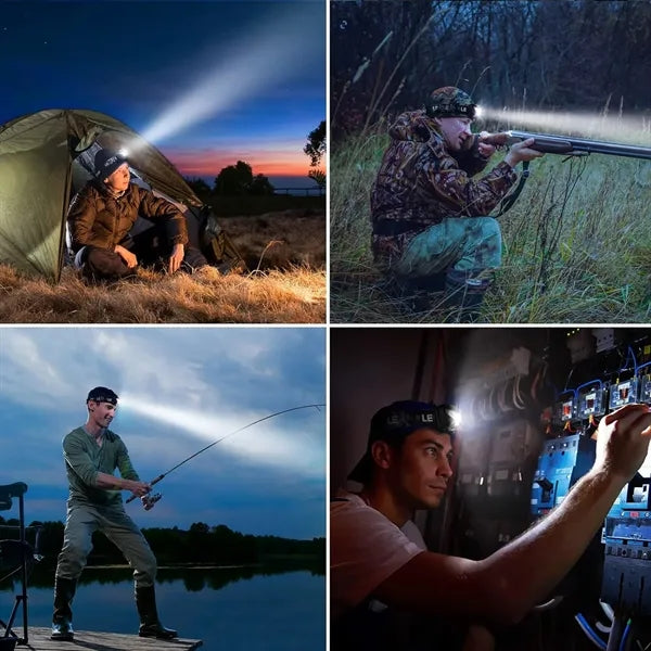 1pcs Head Lamp ,Waterproof Headlight Flashlight