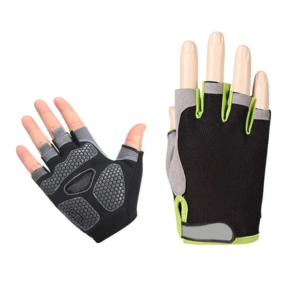 Half-Finger Athletic Cycling And Fitness Gloves