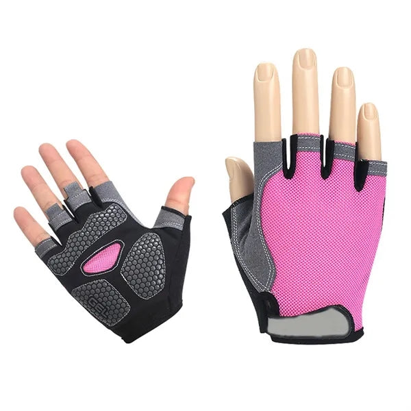 Half-Finger Athletic Cycling And Fitness Gloves