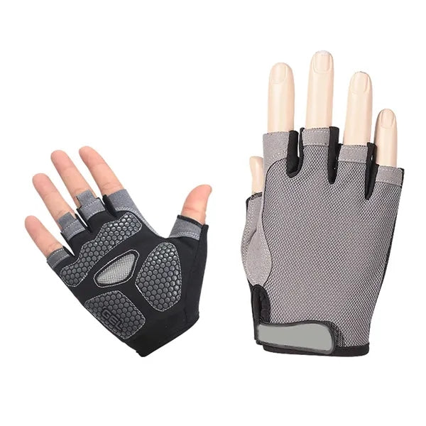 Half-Finger Athletic Cycling And Fitness Gloves