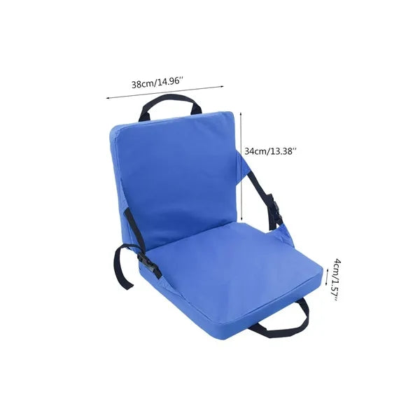 Portable Folding Support Pocket Stadium seat Camping Travel
