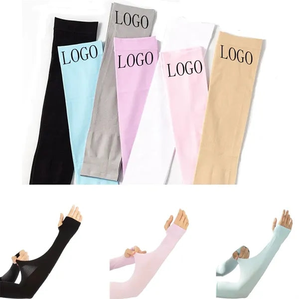 Cooling UV Sun Protection Sports Compression Sleeves