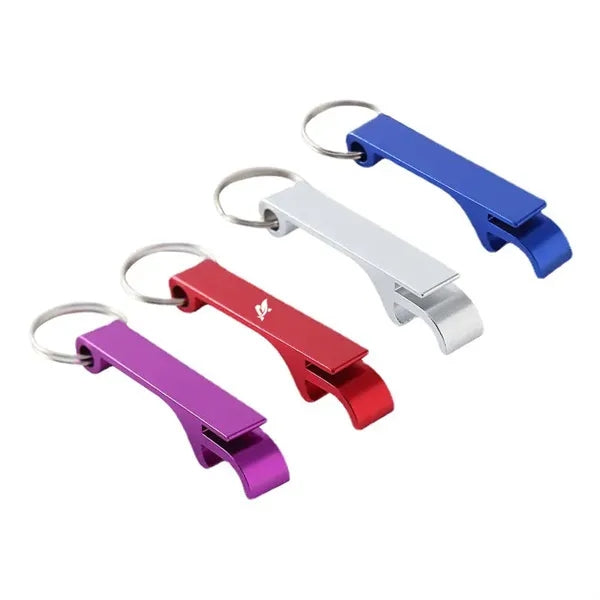 Colorful Metal Keychain Beer Bottle Openers
