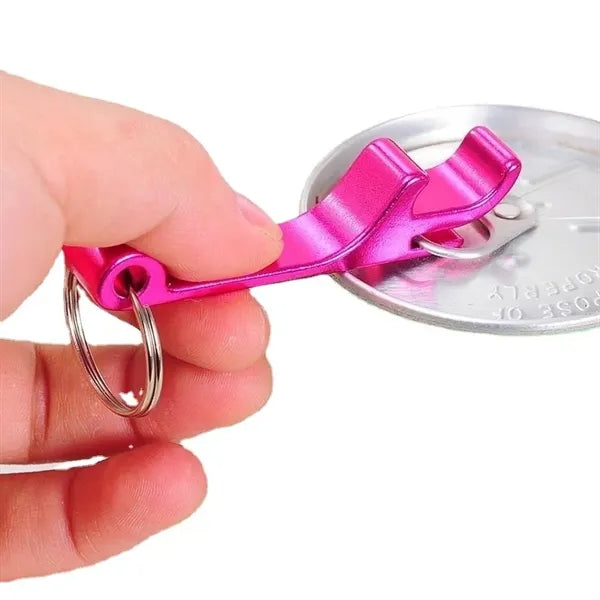 Colorful Metal Keychain Beer Bottle Openers