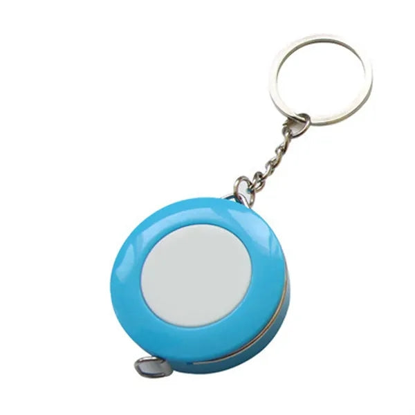 Mini Double-Sided Tape Measure Keychain