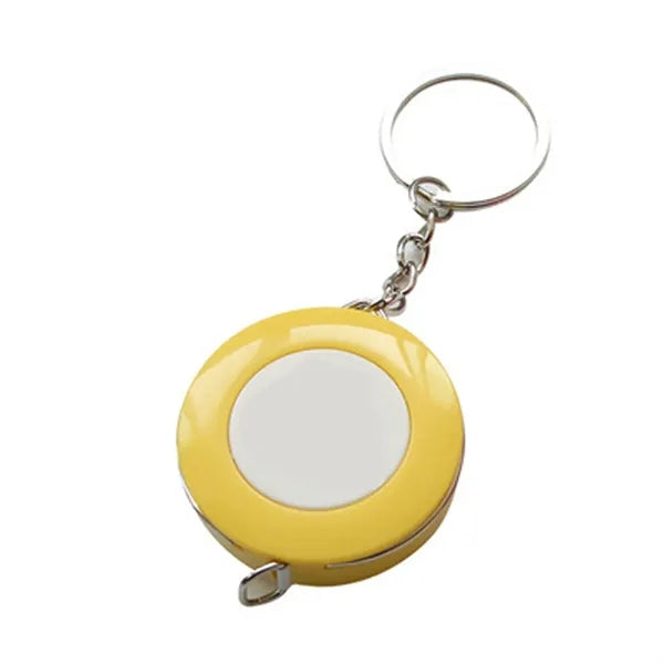 Mini Double-Sided Tape Measure Keychain