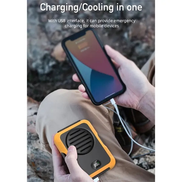 Leafless Hanging Waist Fan 2000mAh