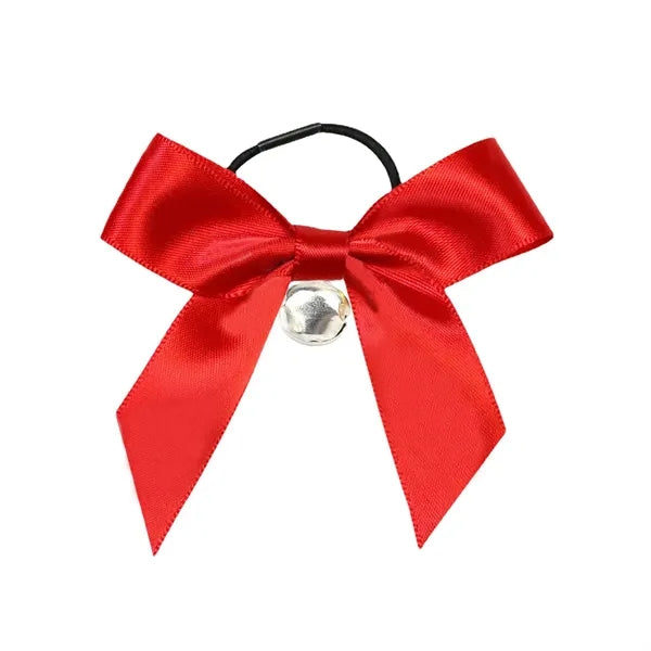 Wine Bottle Neck Bow Ribbon Tie with Bell