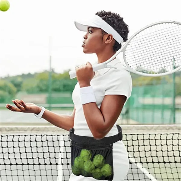 Pickleball Tennis Golf Waist Sports Ball Holder Bag