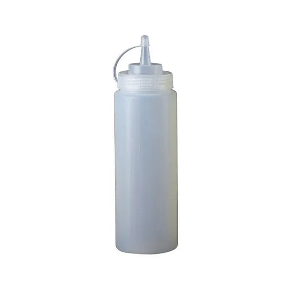 12oz Squeeze Bottle with Lid for Condiment