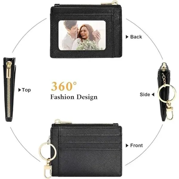 Card Holder with Keychain