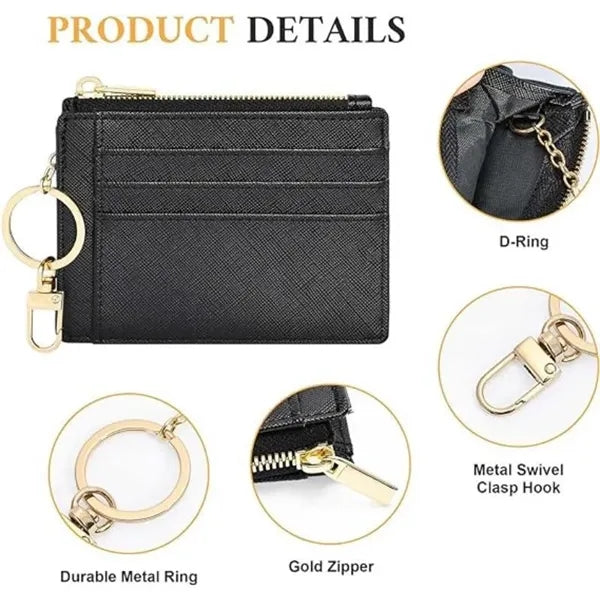 Card Holder with Keychain