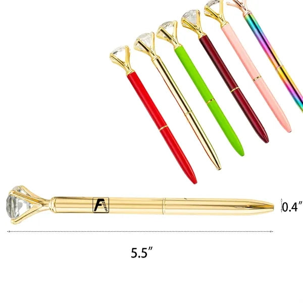 Diamond Bling Metal Ballpoint Pen