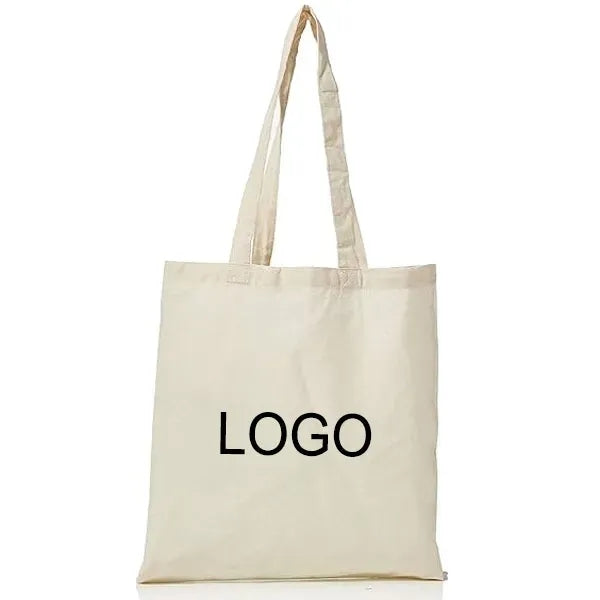 5 oz Natural Cotton Canvas Tote Bag