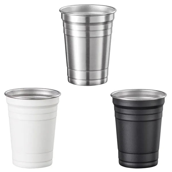 Stainless Steel Pint Cups-18.6 Oz