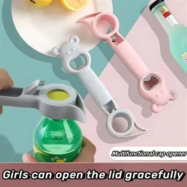 4 in 1 Multi Function Can Opener Bottle