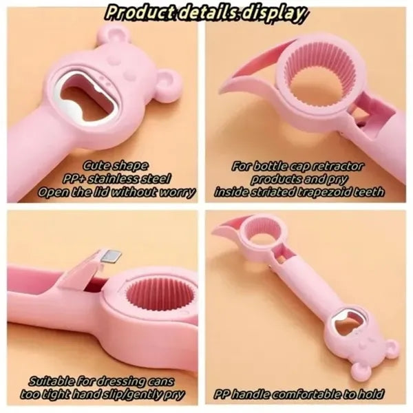 4 in 1 Multi Function Can Opener Bottle