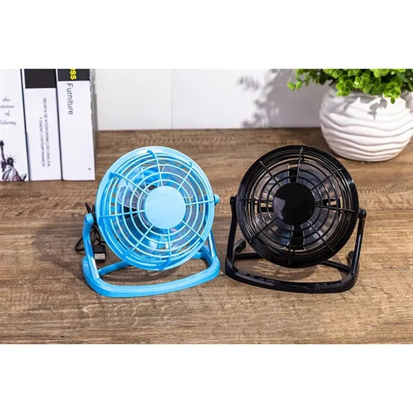 4" USB Plug-In Fan With Custom Imprint