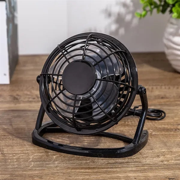 4" USB Plug-In Fan With Custom Imprint