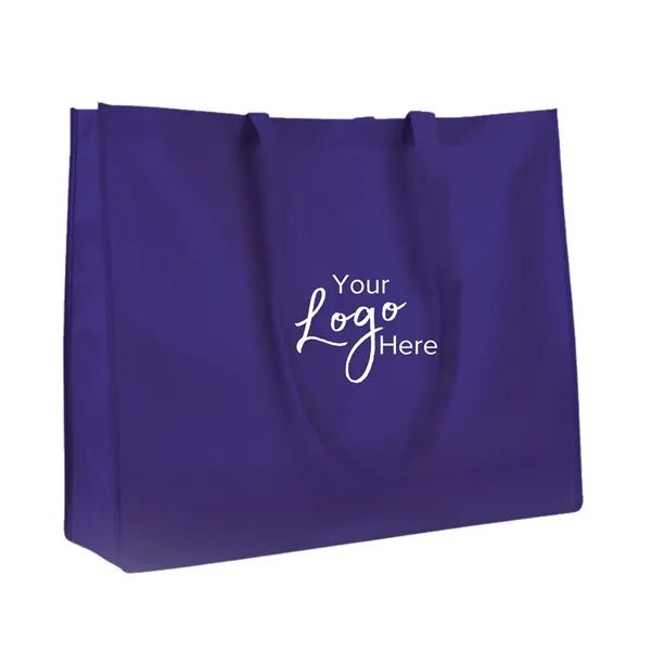 Non-Woven Large 20" x 16" x 6" Gusset Tote Bag