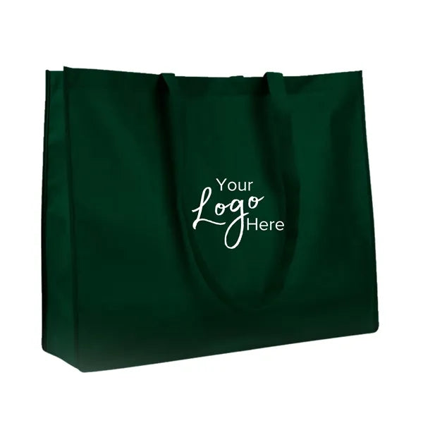 Non-Woven Large 20" x 16" x 6" Gusset Tote Bag