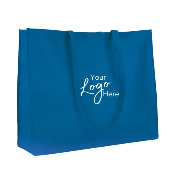 Non-Woven Large 20" x 16" x 6" Gusset Tote Bag