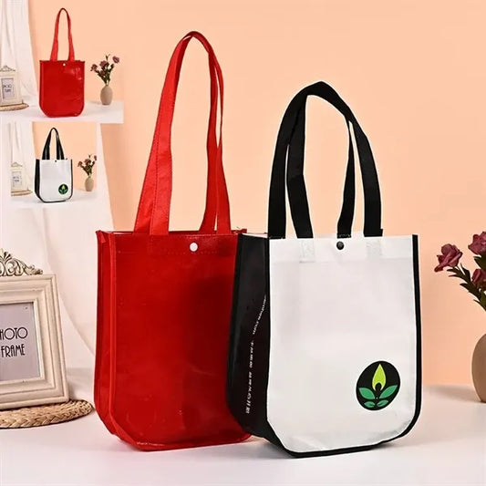 Laminated Shopper Tote Bag