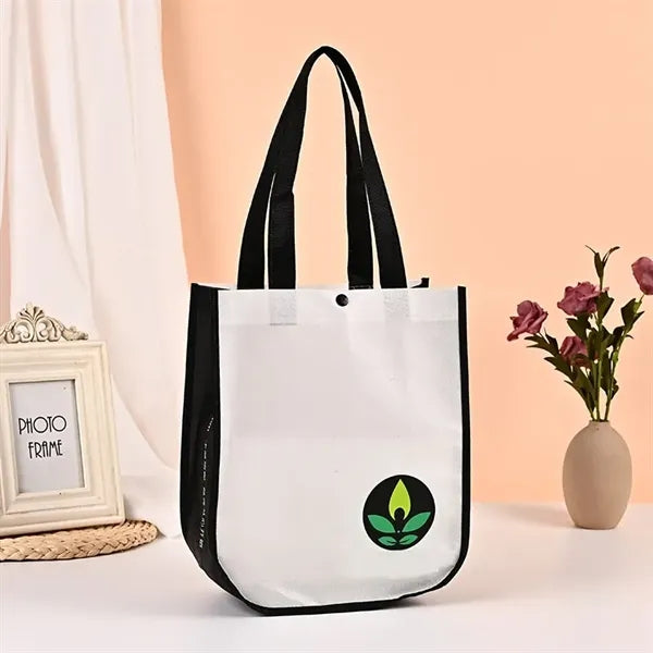Laminated Shopper Tote Bag