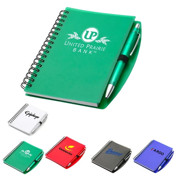 Hardcover Notebook With Pen Set