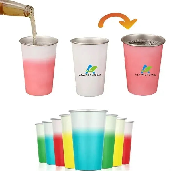 Color Changing Aluminum Cups
