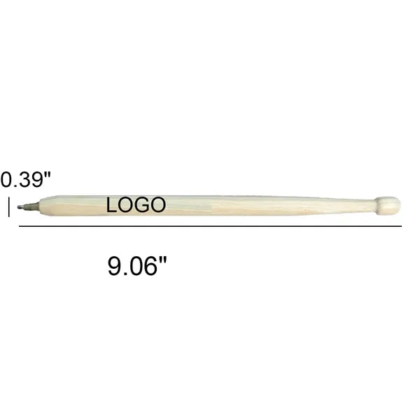 Wooden Drumstick Shaped Ballpoint Pen