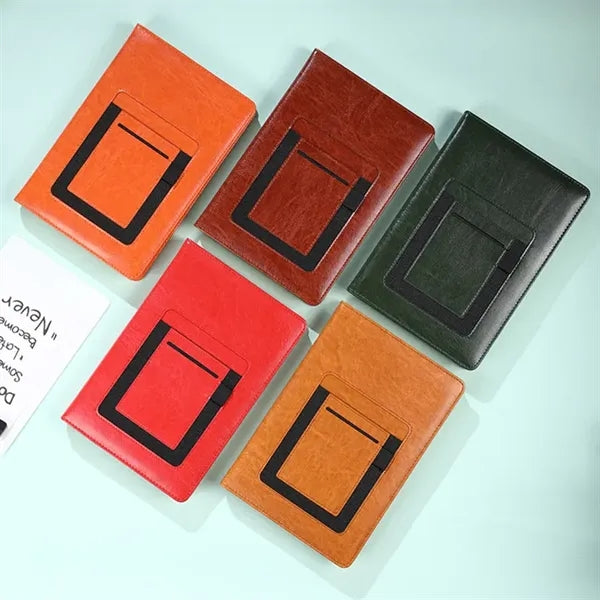 Phone Pocket Bound Journal Notebook