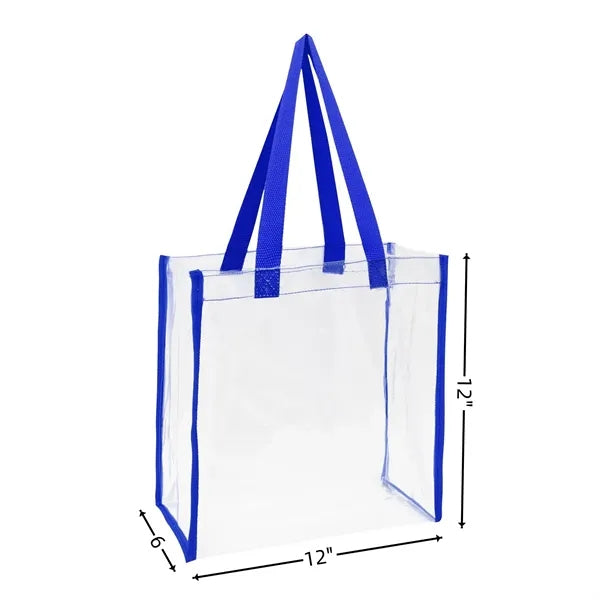 Clear Stadium Tote Bag