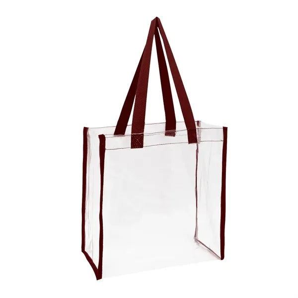 Clear Stadium Tote Bag
