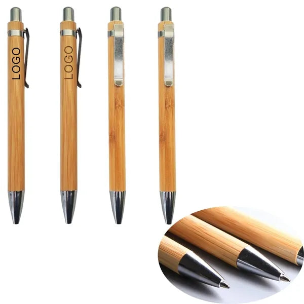 Eco-Friendly Customizable Bamboo Ballpoint Pen