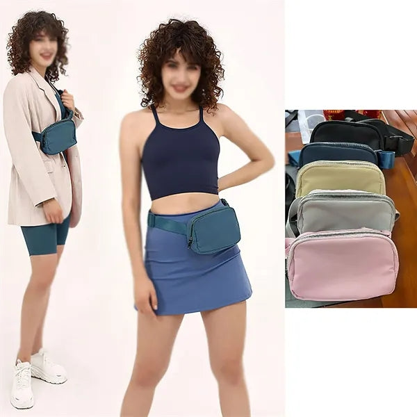 Men's and women's fashion brand diagonal chest bag