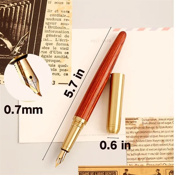 Engraved Wooden Pen Monogrammed Executive Christmas Gift
