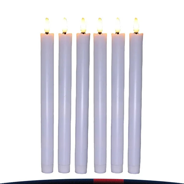 10-inch Bullet-Head Wavy-Edge Candle Sticks