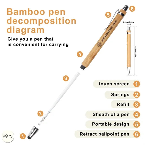 Bamboo Pens Bulk Business Gifts