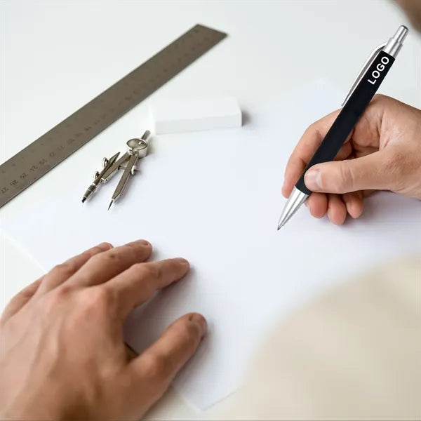 Comfortable Rubber Grip Pens for Office School