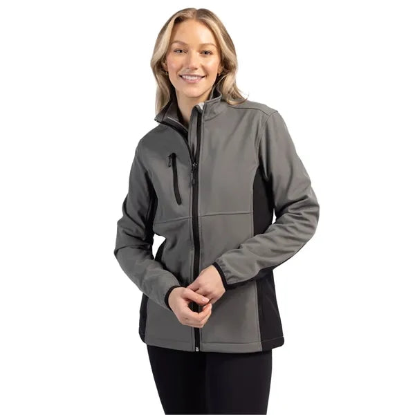 Clique Narvik Recycled Colorblock Stretch Softshell Women...
