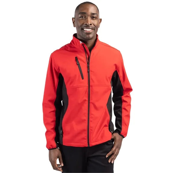 Clique Narvik Recycled Colorblock Stretch Softshell Mens ...