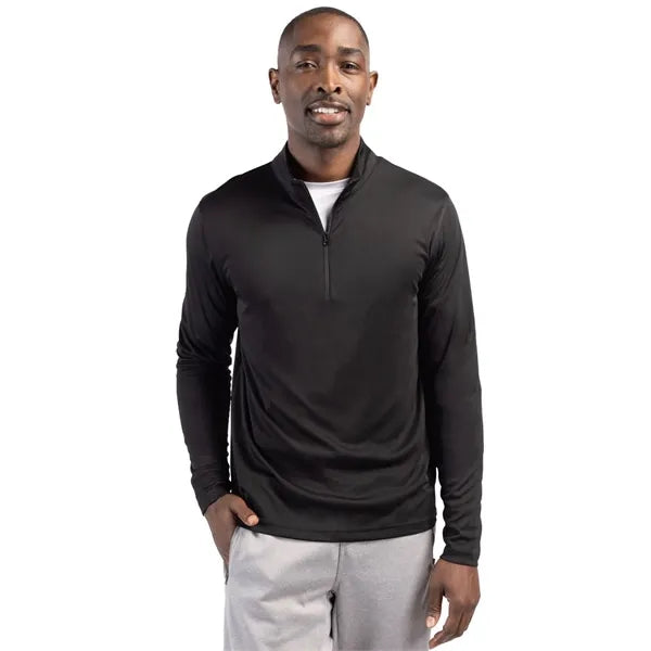 Clique Spin Solution-dyed Performance Interlock Mens Half...