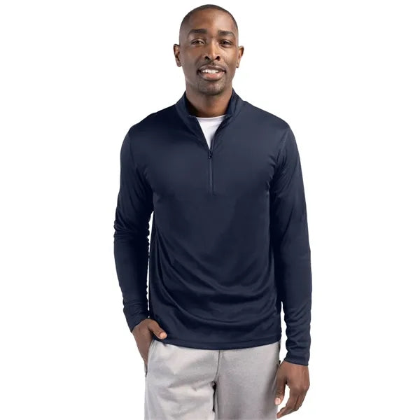 Clique Spin Solution-dyed Performance Interlock Mens Half...