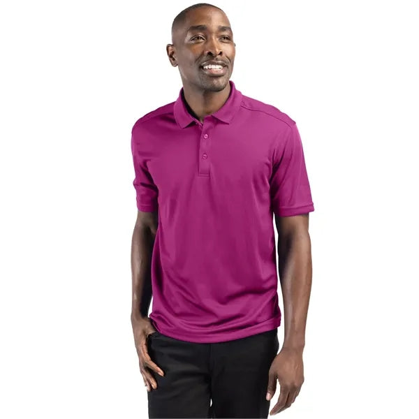 Clique Spin Solution-dyed Performance Pique Mens Polo